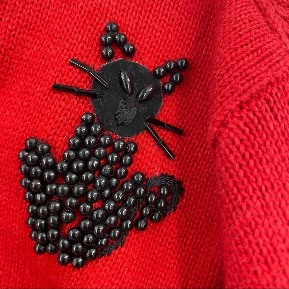 Michael Simon Kitty Kat Vintage Sweater Size P/M - Picture 8 of 14